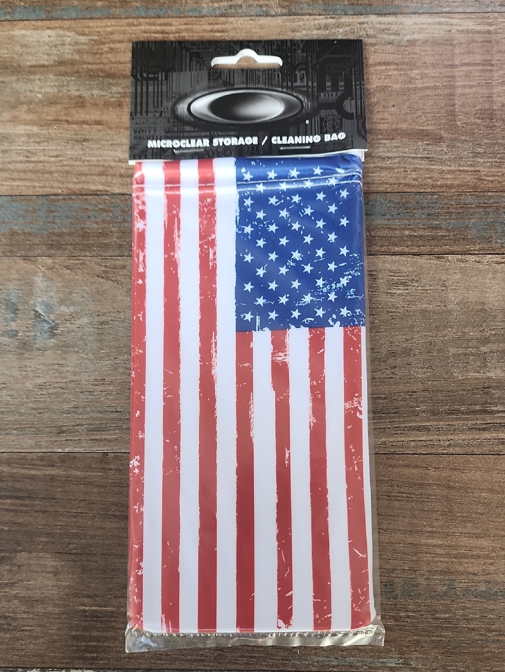 Oakley Microbag Flag Print - Red, White, Blue Large